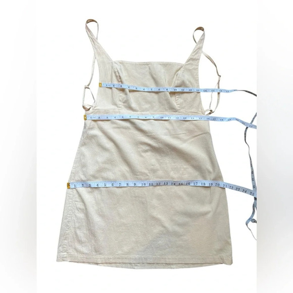 Free People Womens Little Loca Mini Color Cream Size Large - Picture 14 of 15